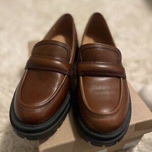 Madewell Bradley Lugsole Loafer Brown